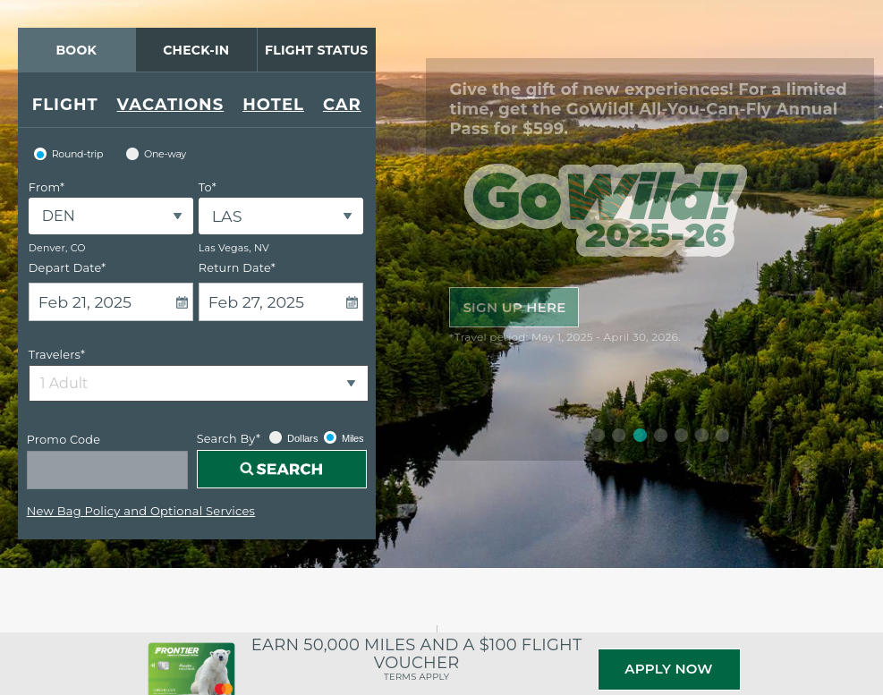 Click on Travelers*