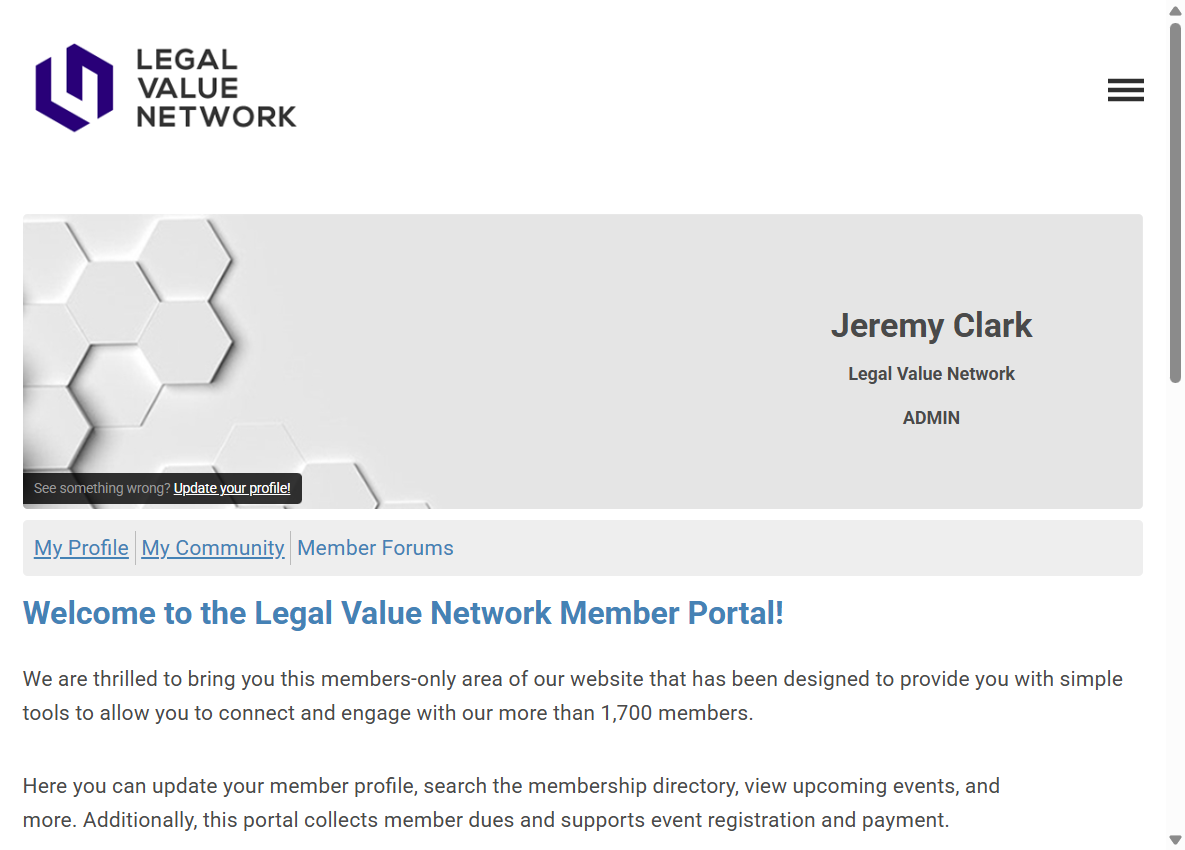 Click on Member Forums