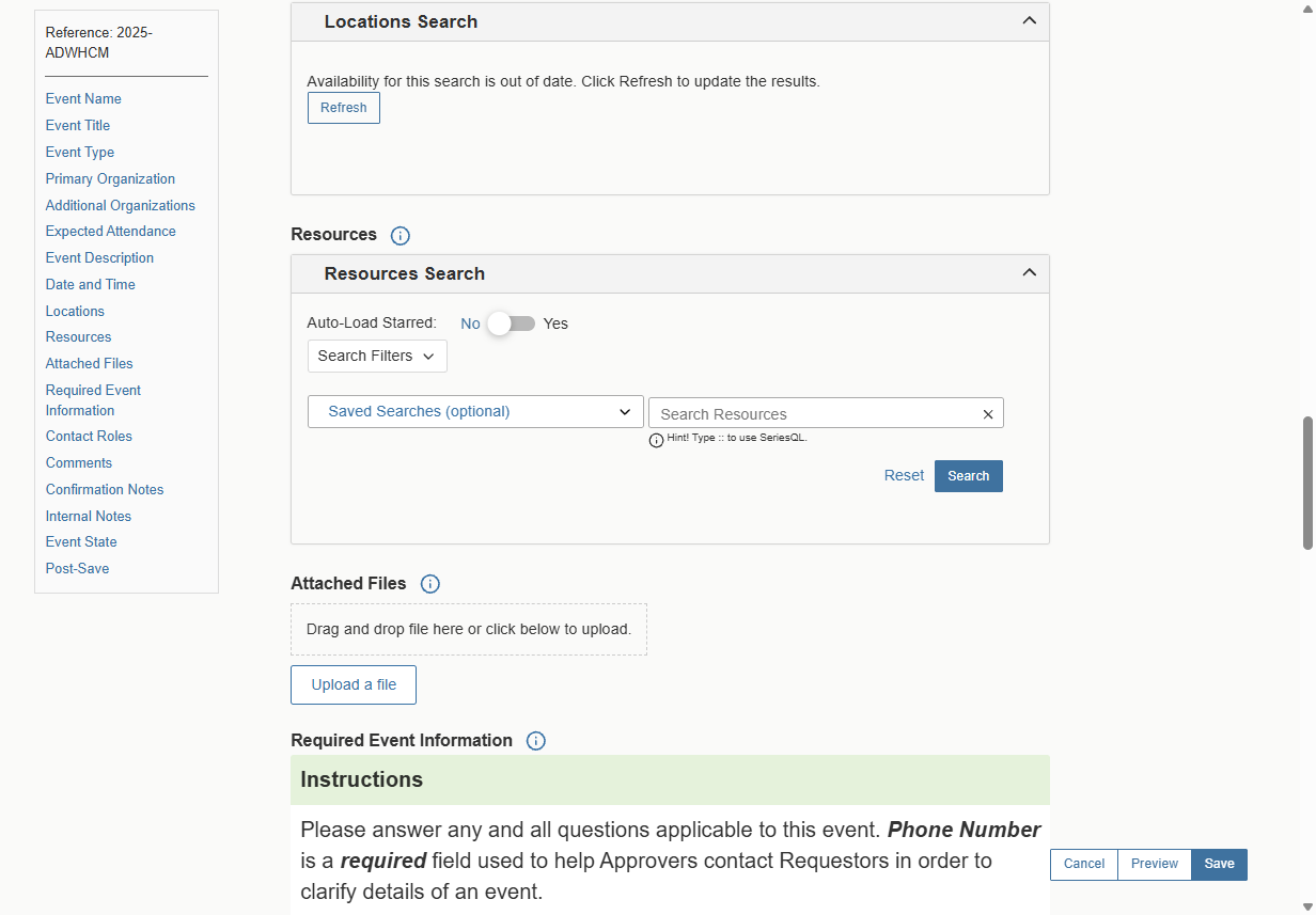 Review and Confirm Resources