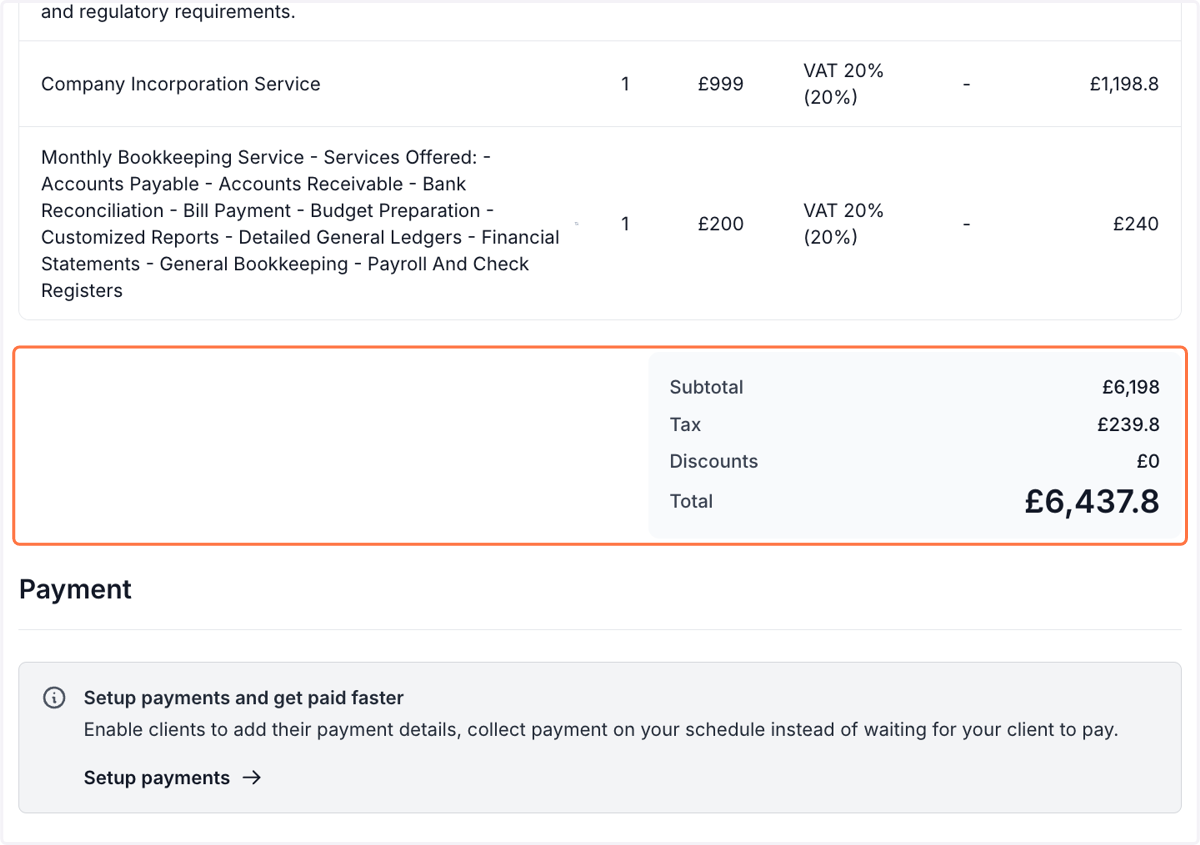 Click on Invoice #INV-0032…