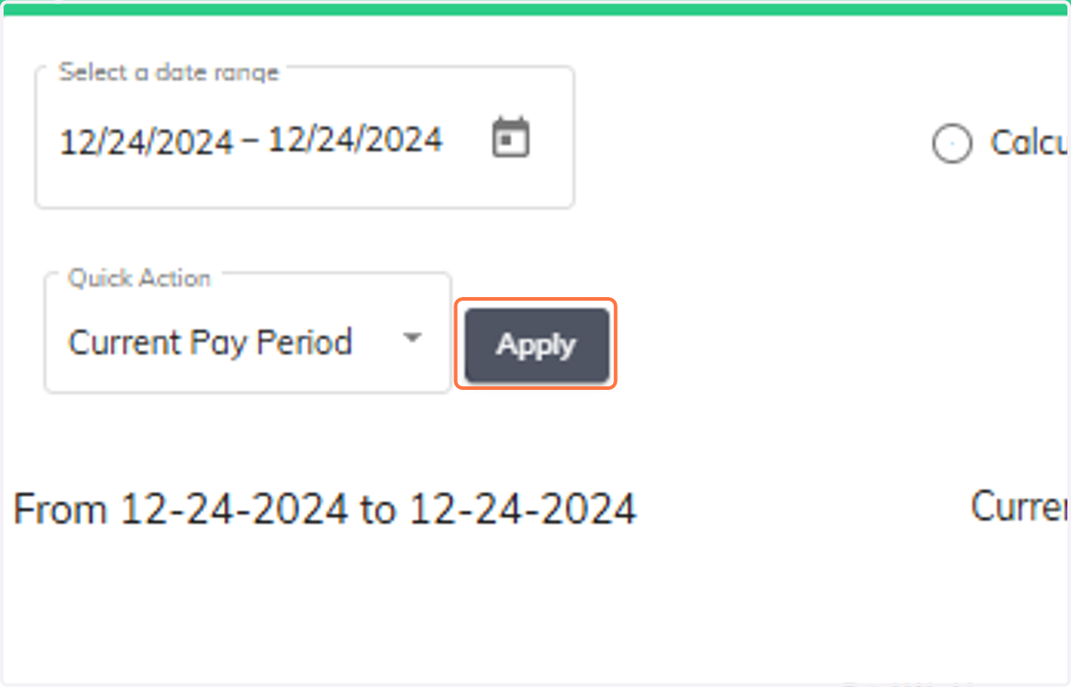 Click on Apply.