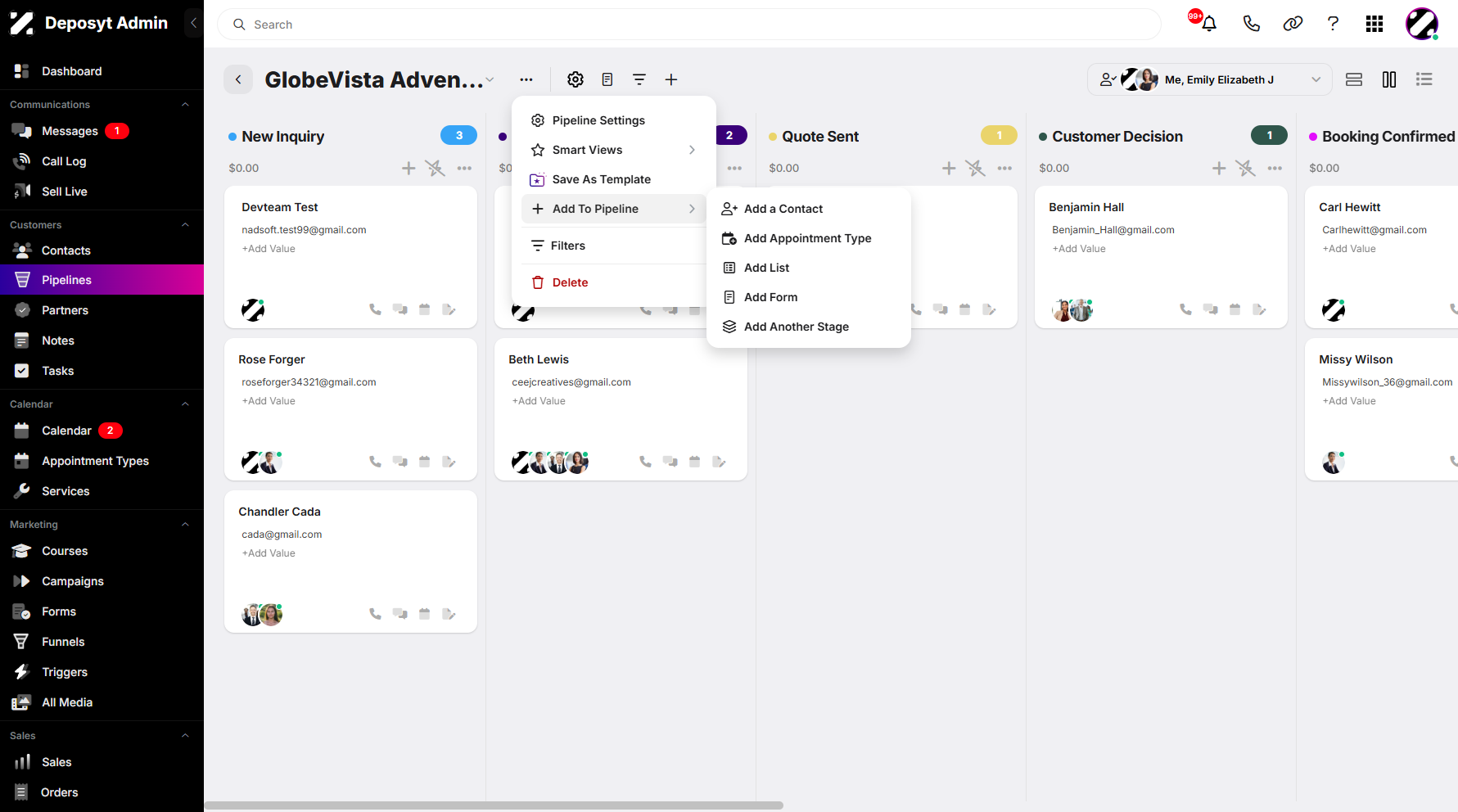 Step 3: Once the pop-up window appears, click on + Add To Pipeline.
