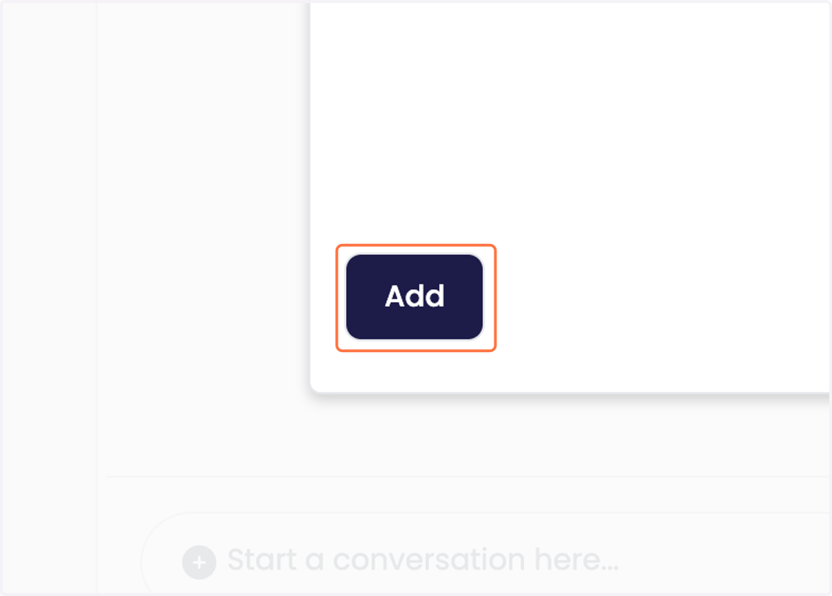 Click on Add