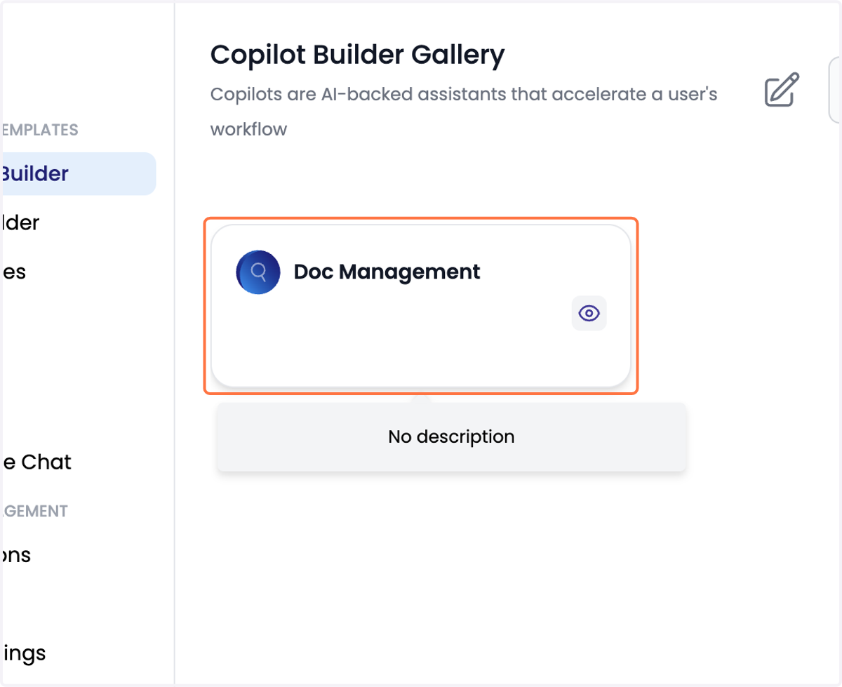 Click on Doc Management
