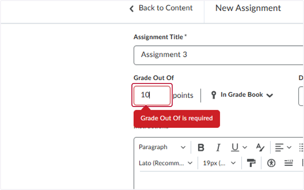 Add the point value