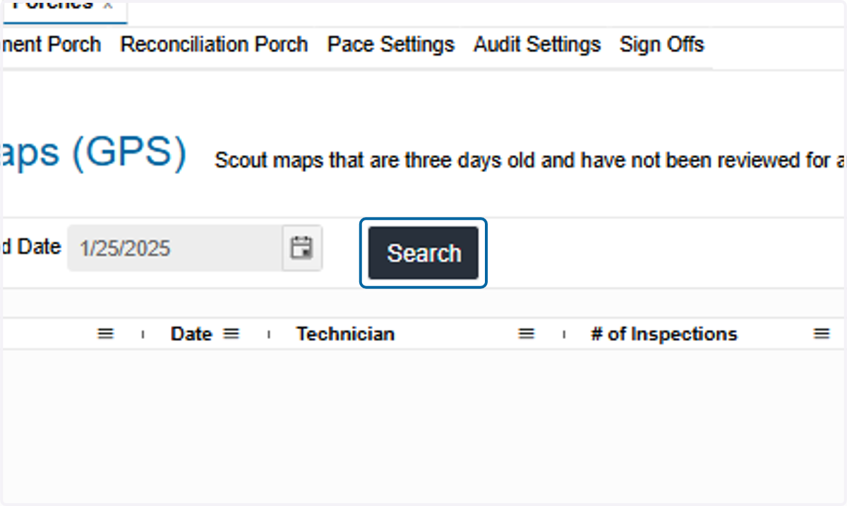 Click on Search