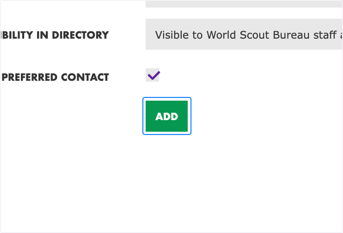 Click on "Add"