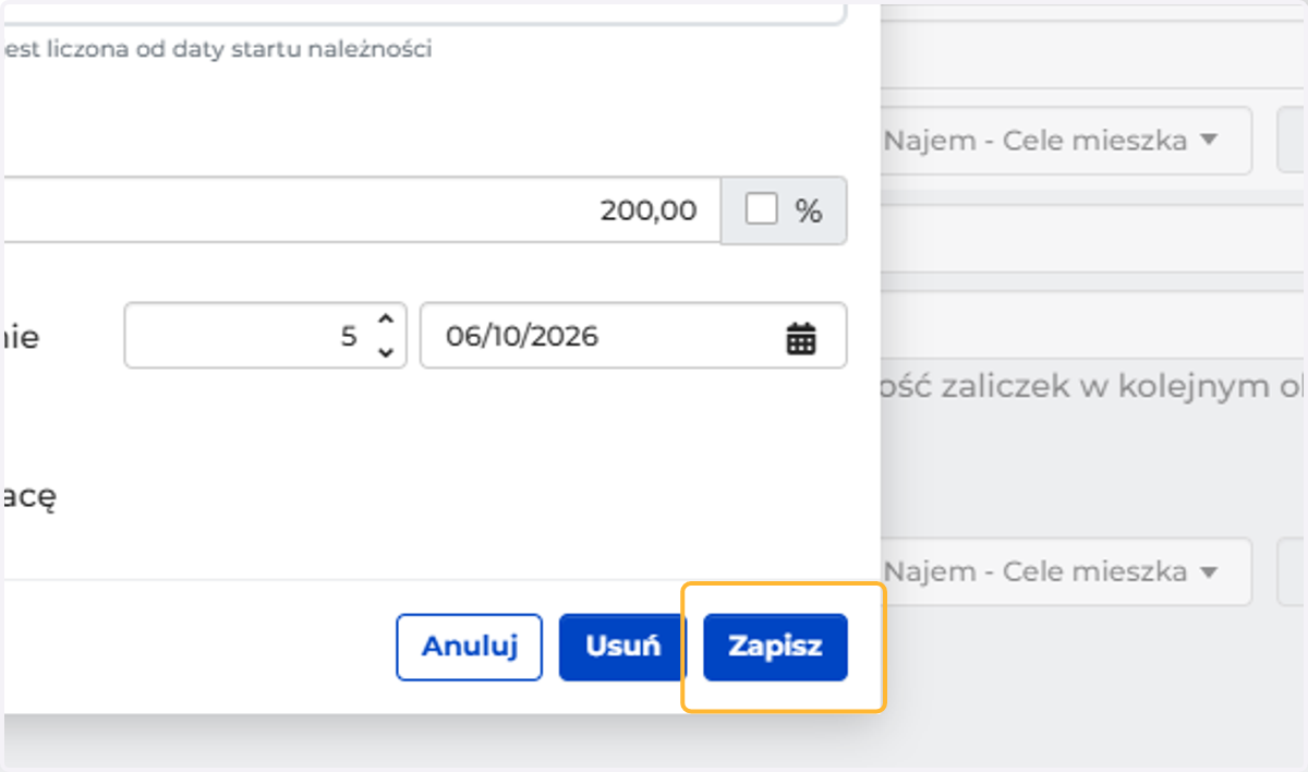 Na końcuy zapisz formularz