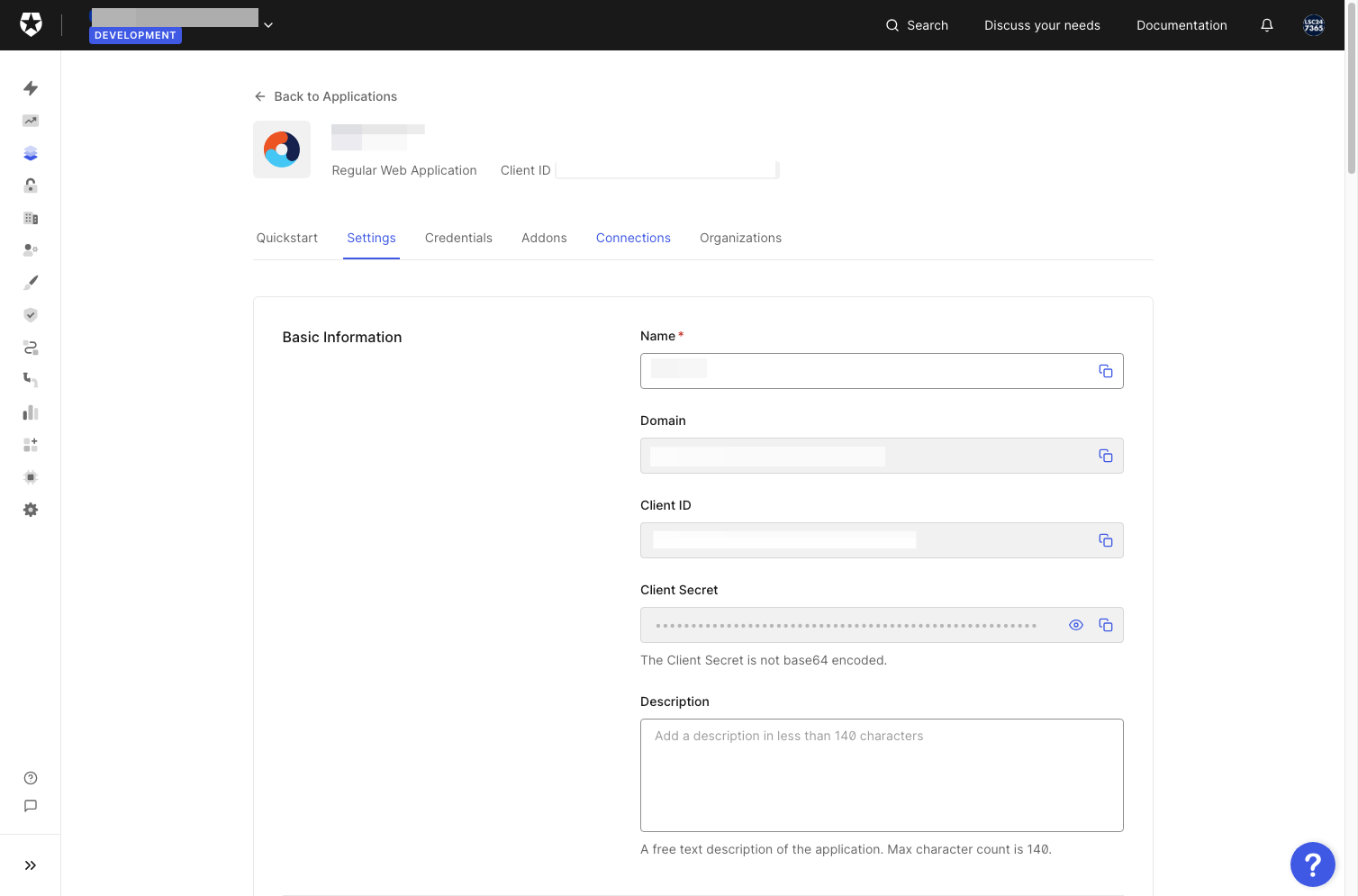 Click on Connections