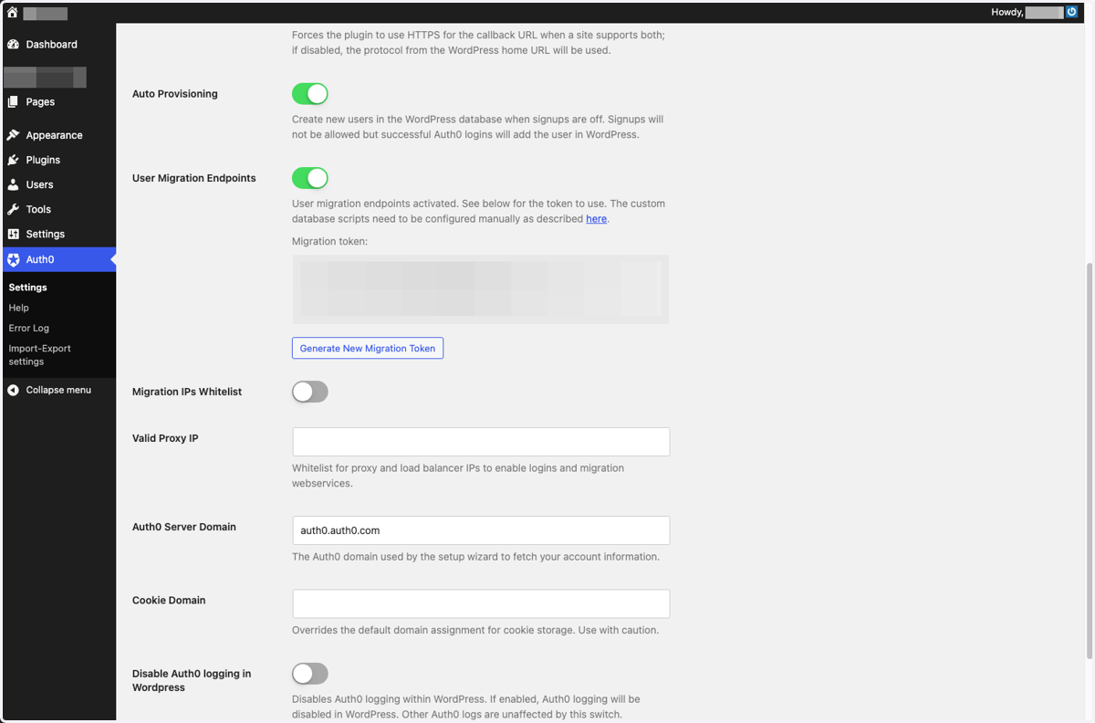 Uncheck Migration IPs Whitelist