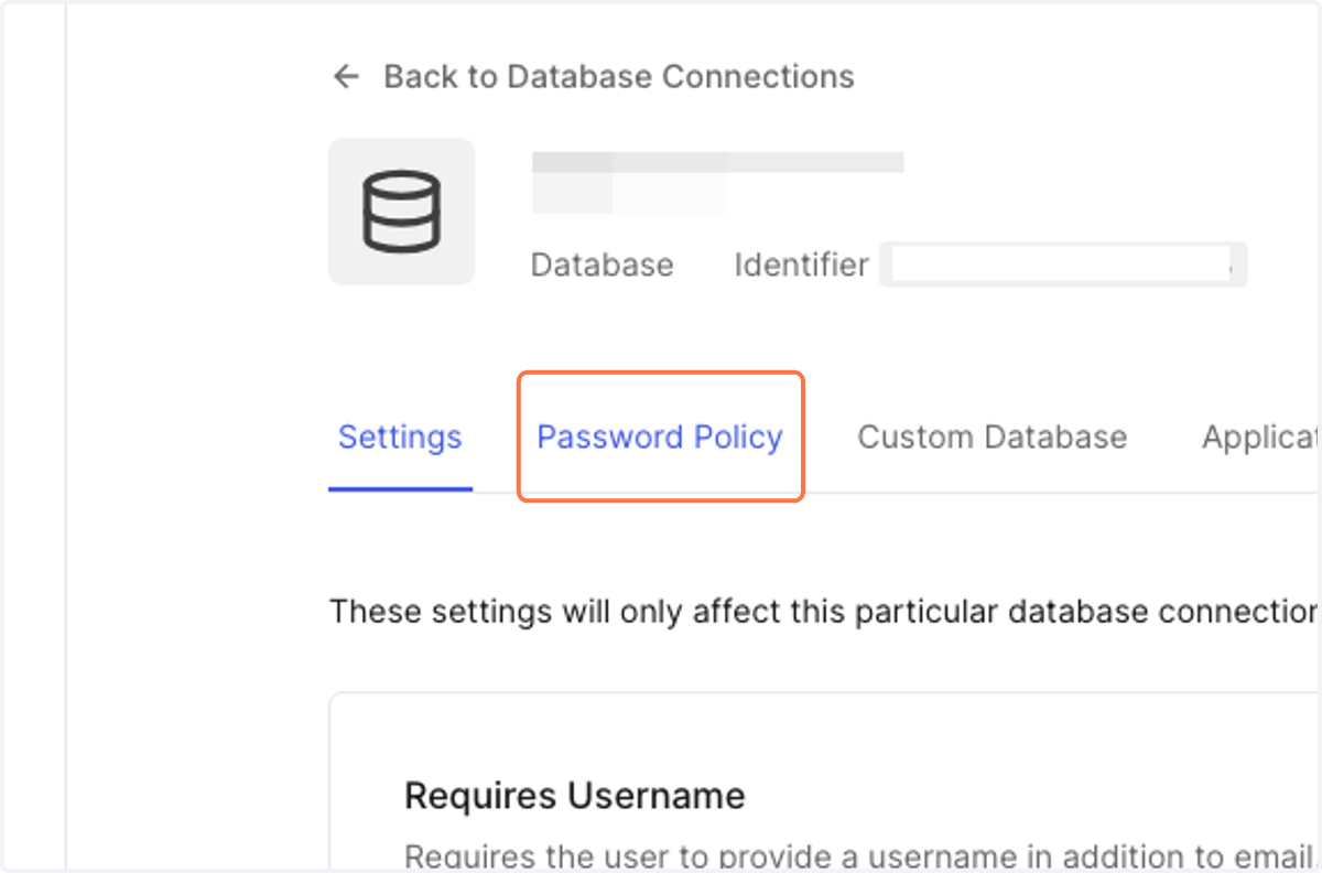 Click on Password Policy