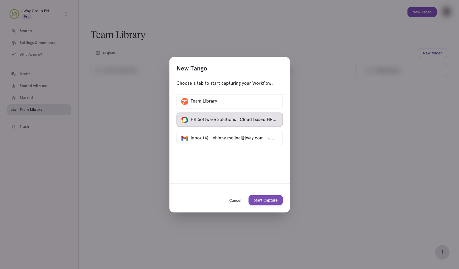 Click Start Capture.