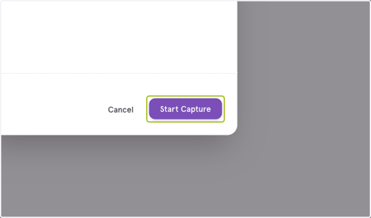 Click Start Capture.