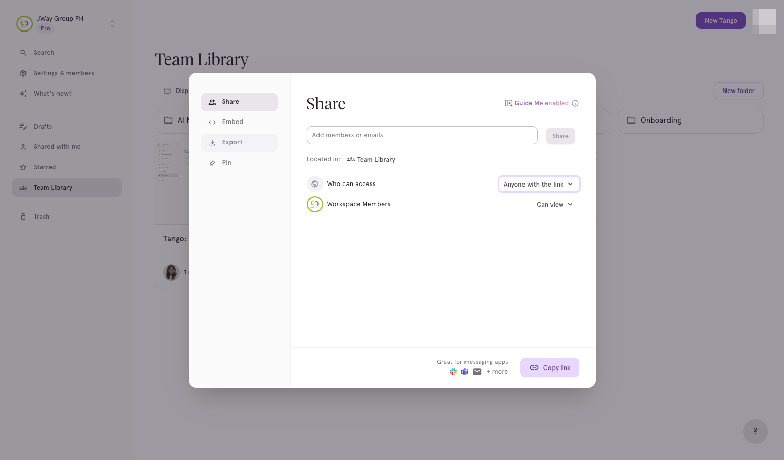Export the document as a PDF.