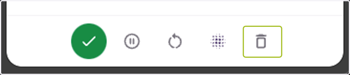 Discard Button