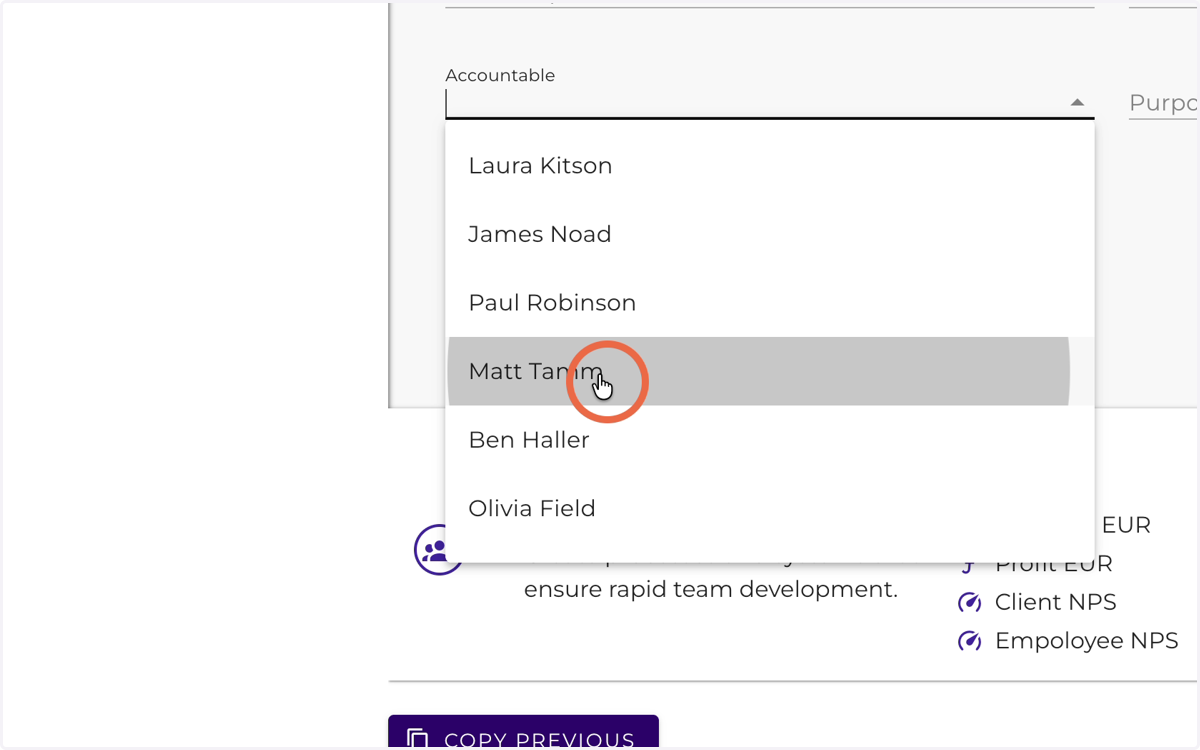 Select Accountable