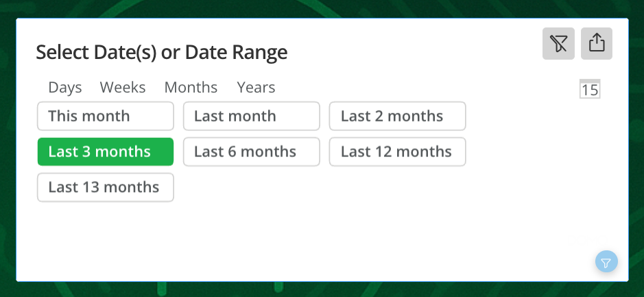Date Selector Presets