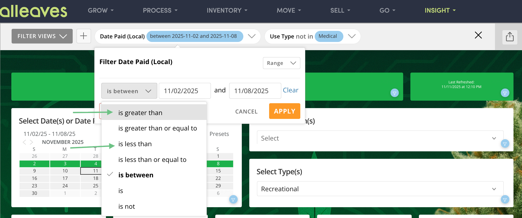 Modifying Page-Level Filters