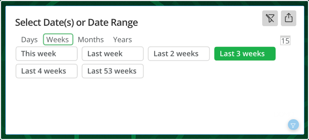 Date Selector Presets