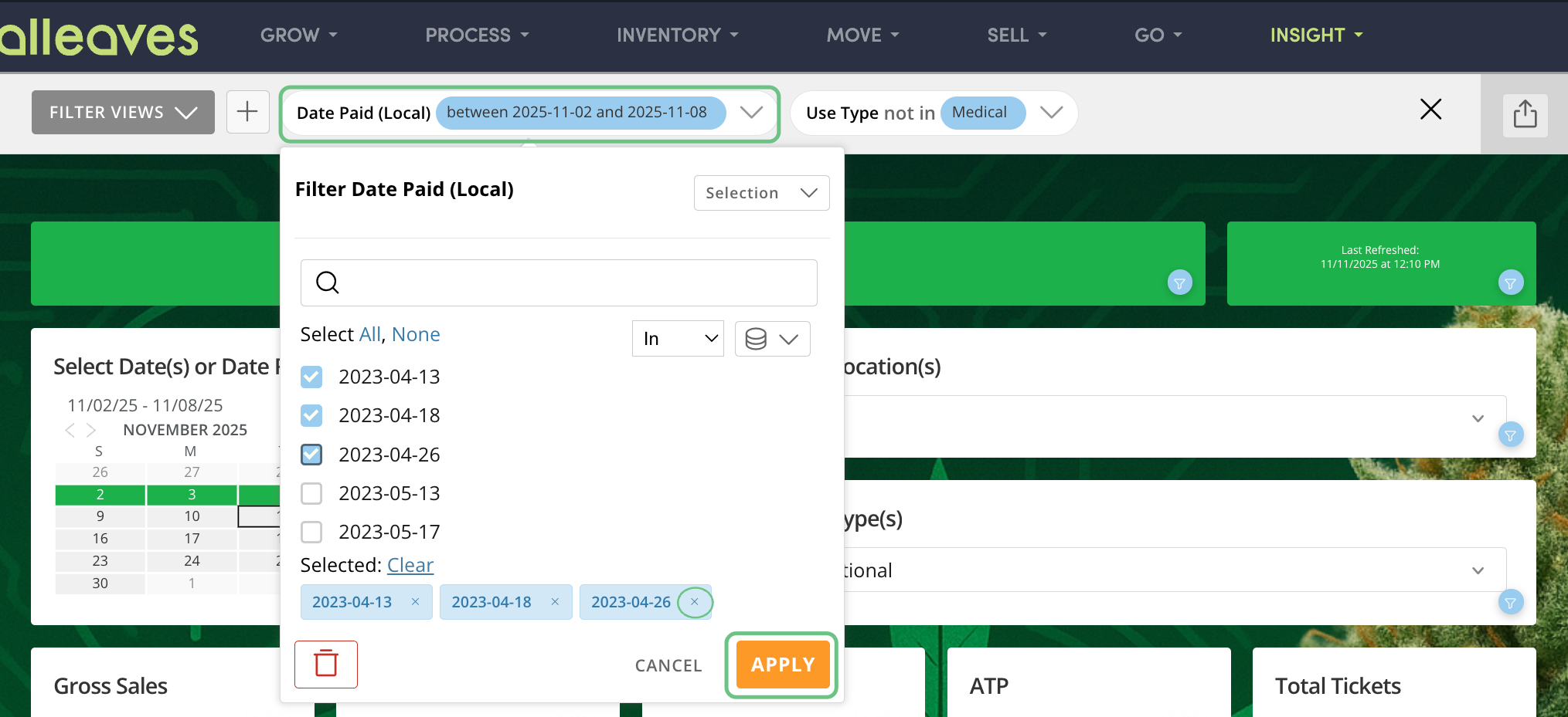 Modifying Page-Level Filters
