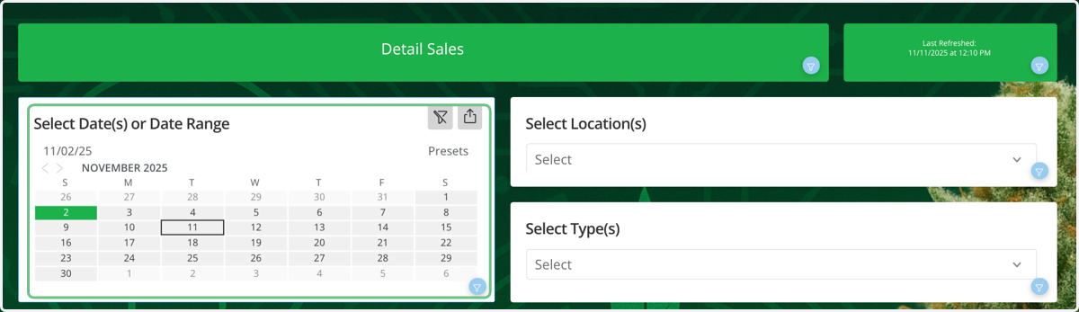 Modifying date filter