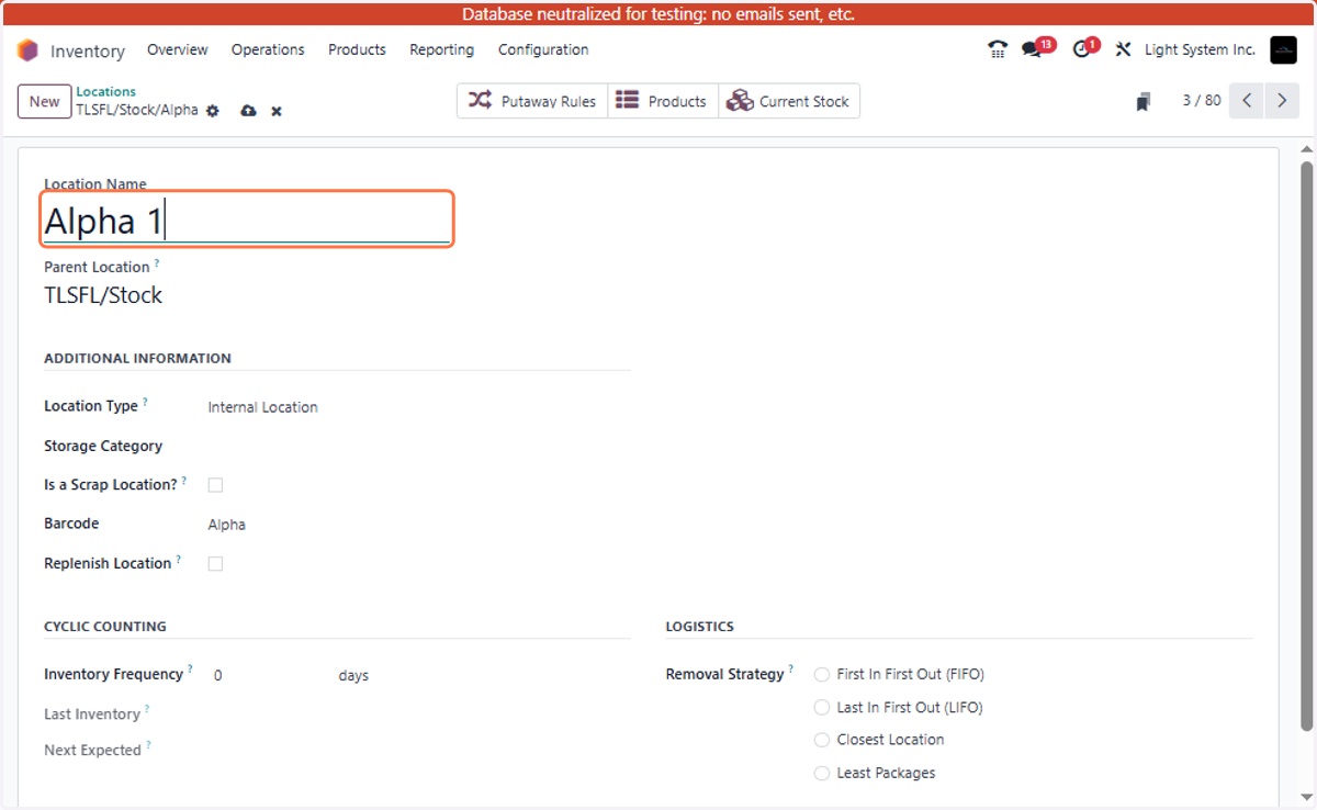 Edit fields as per your requirements