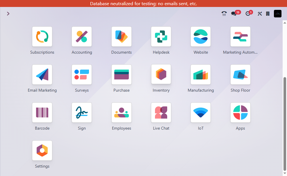Open Inventory Module