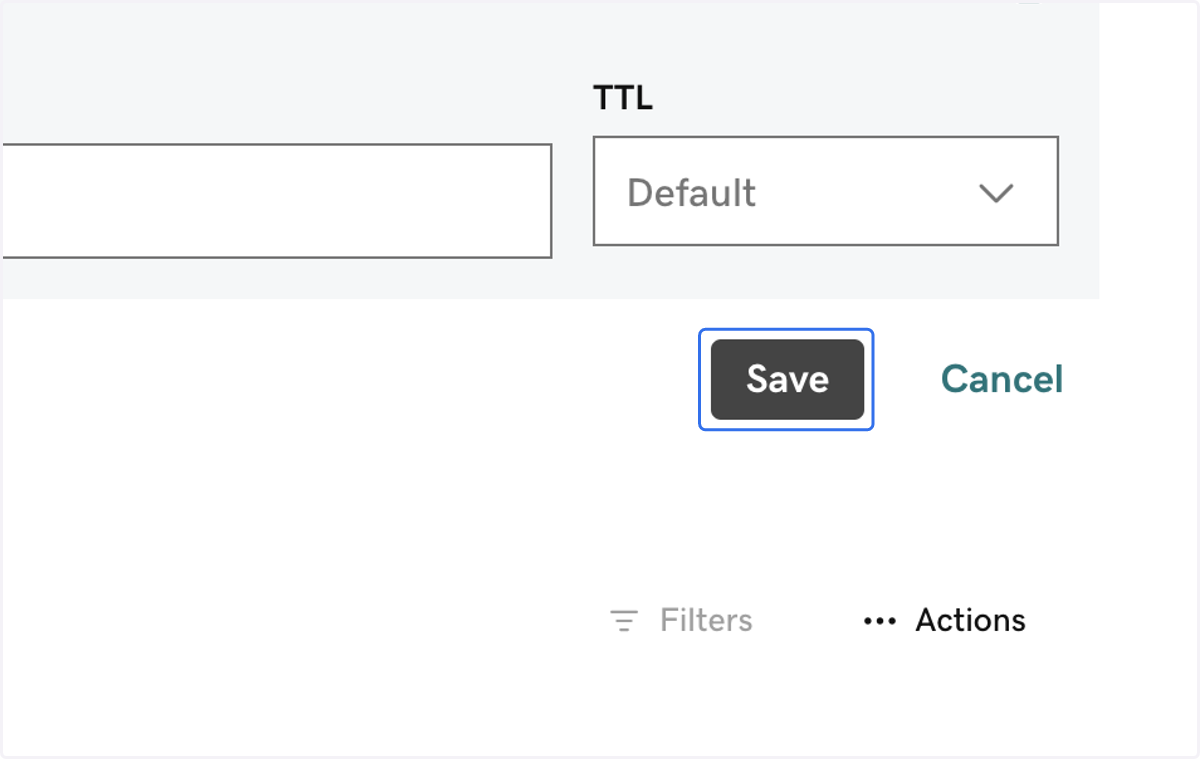 Click on Save