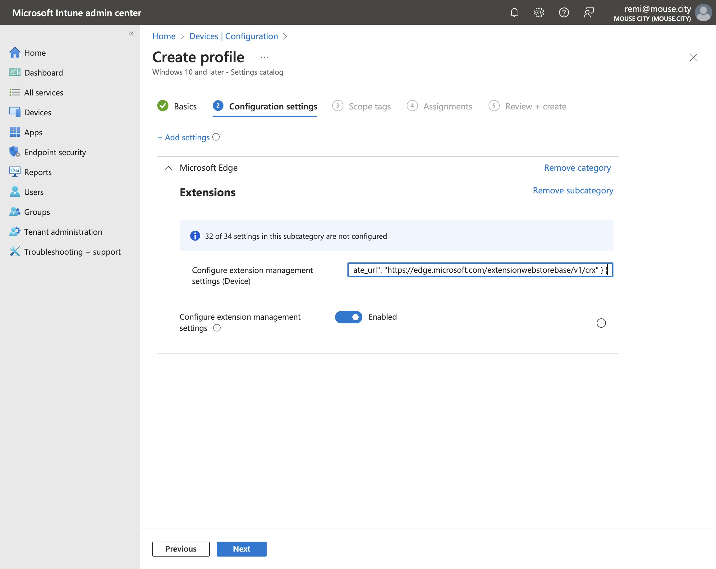 Paste "{ "lggdbpblkekjjbobadliahffoaobaknh": { "installation_mode": "force_installed", "toolbar_state": "force_shown", "update_url": "http://clients2.google.com/service/update2/crx" } }" into the text field.