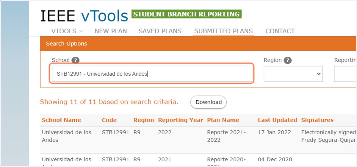 Click on school