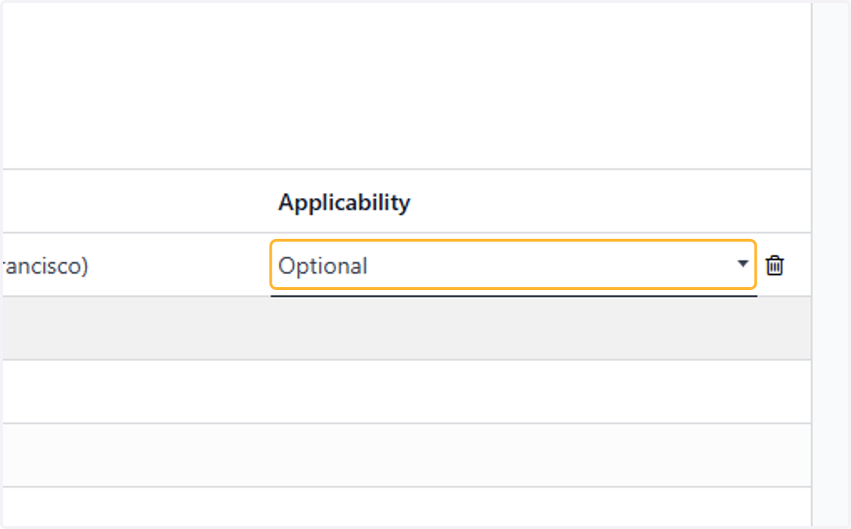 Same as above. Select Optional makes the analytics optional