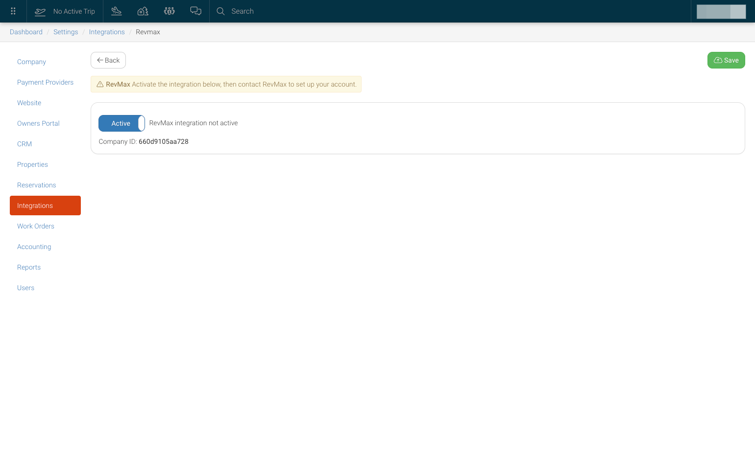 Toggle button to Active