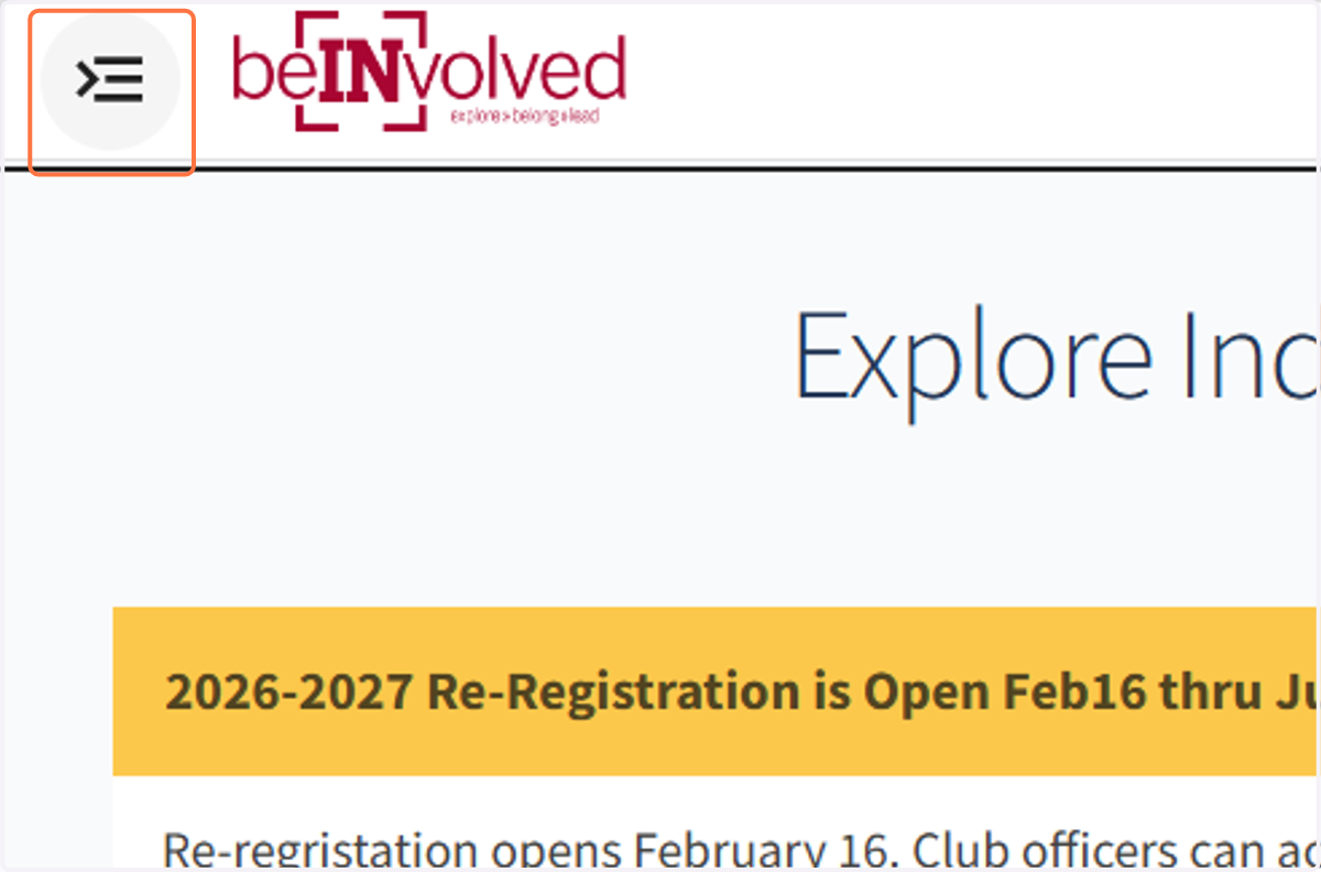 Open the navigation menu