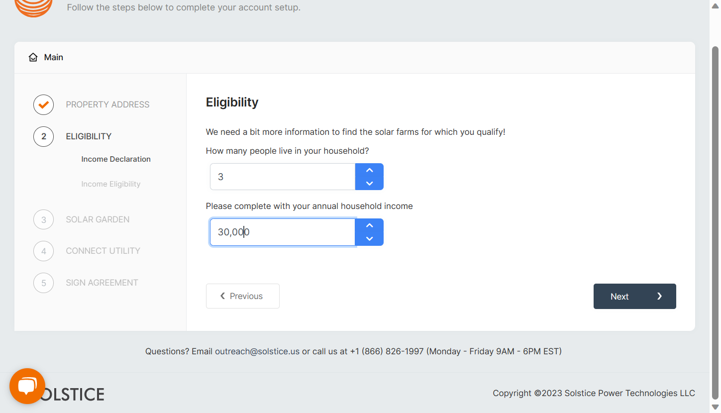 Fill out these options accurately