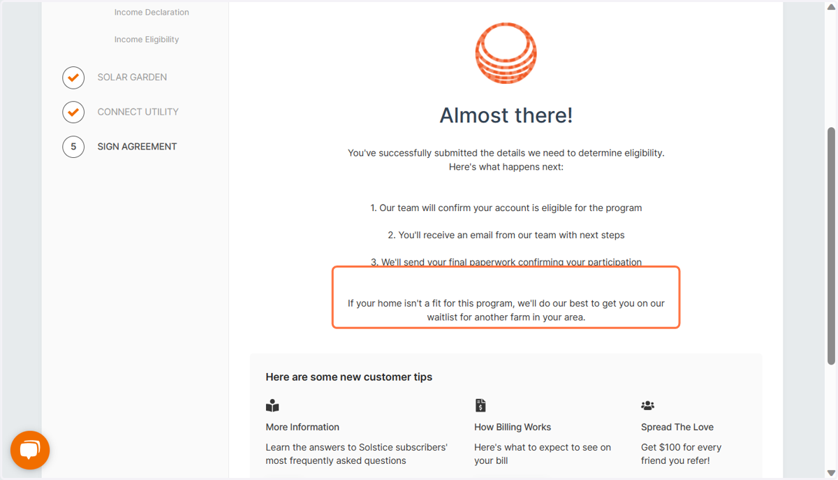 You'll redirect to this screen or the docusign