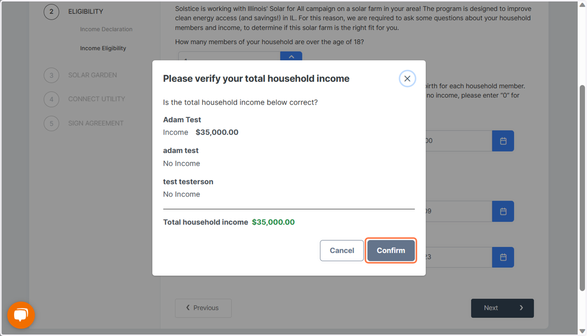 Verify Income