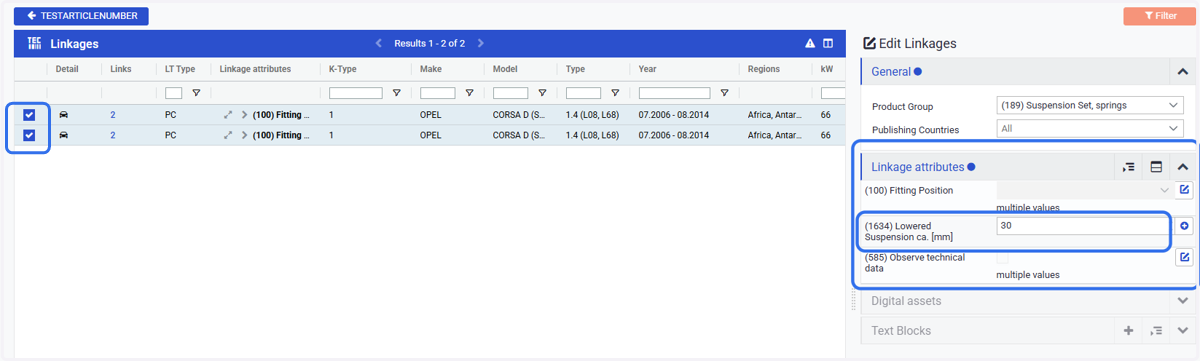 But you can also edit simultoneasly multiple attributes at the same time and edit common attributes