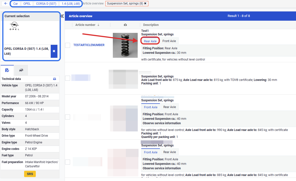 Have you ever wondered how to get the following structure in the TecDoc Catalogue using ONE?