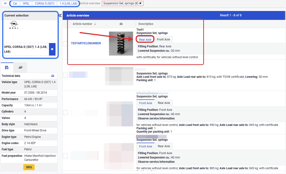 Have you ever wondered how to get the following structure in the TecDoc Catalogue using ONE?