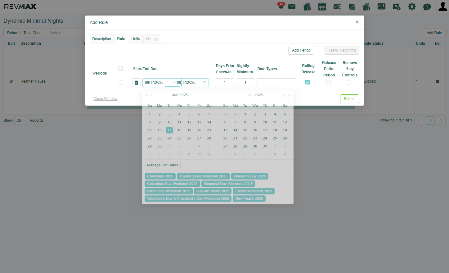 Then on the Rule Tab you will fill out your strategy starting with the timeframe.