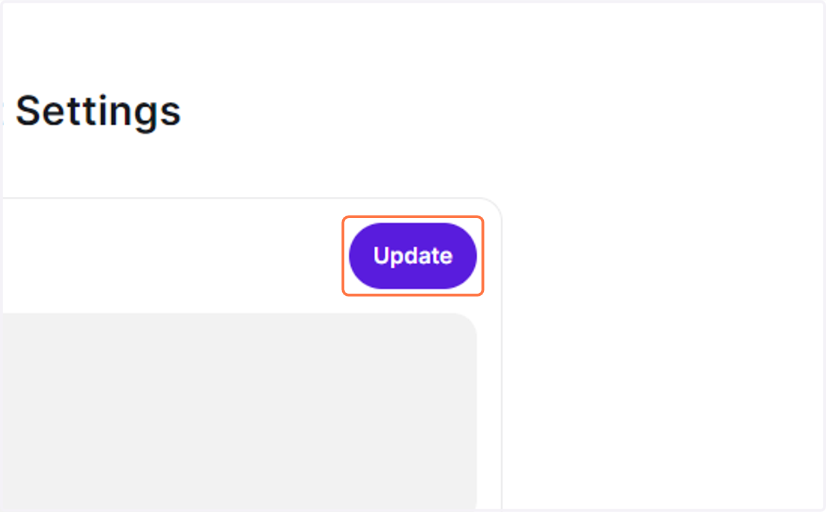 Once you're done, just click on Update.