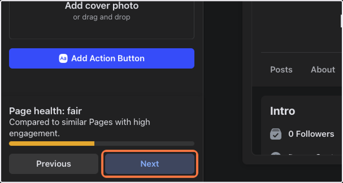 Click on Next