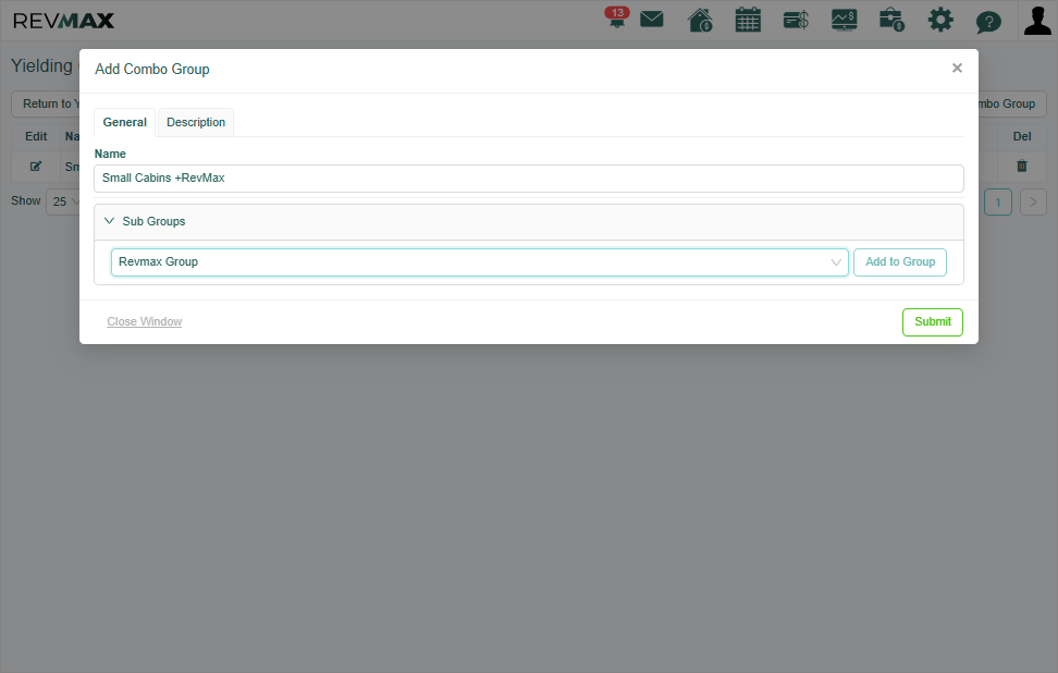Select the first group and click Add to Group.