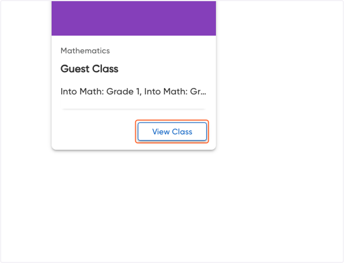 Click on View Class