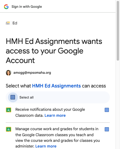 Check Select all