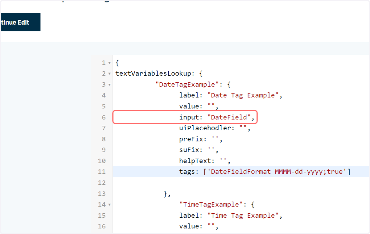 Modify the 'input' line