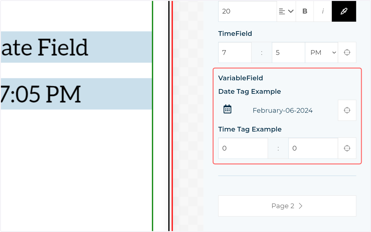 Refresh your MegaEdit product to see these updated variables in action