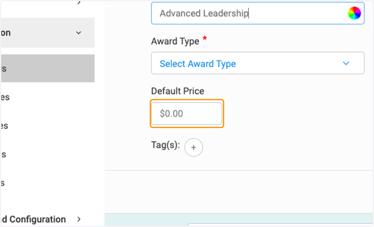 Add Price