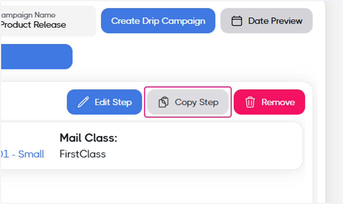 You can copy this step if needed
