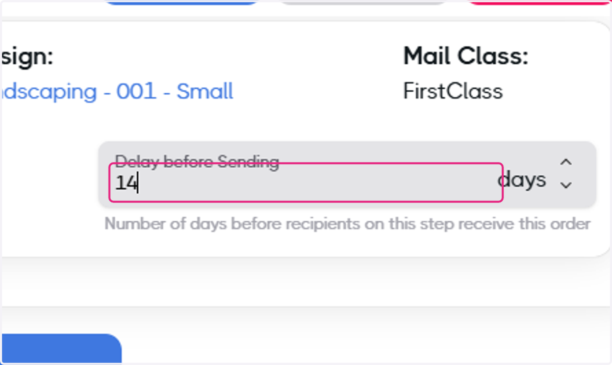 Type Delay before Sending